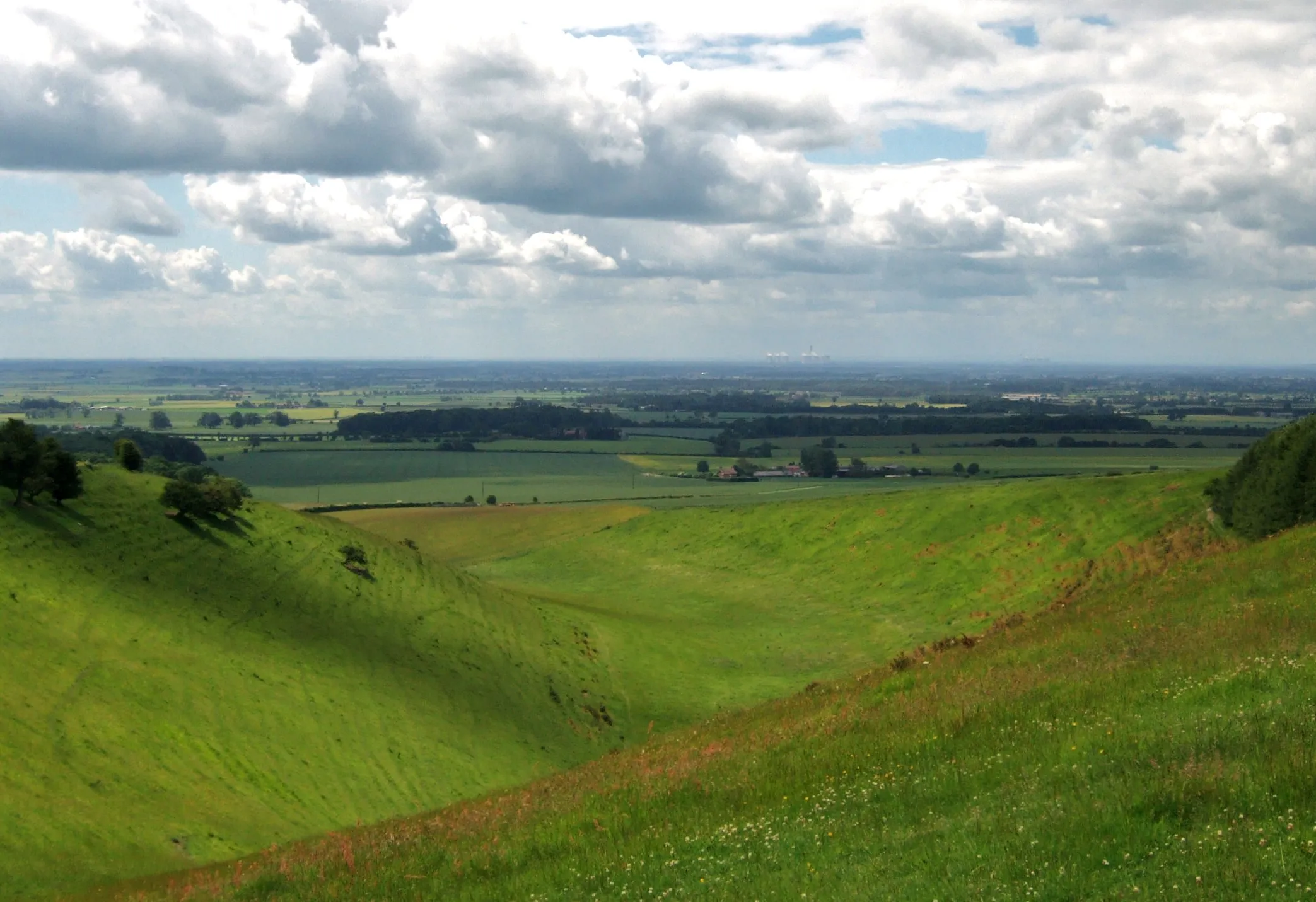 Photograph of Cleaving Coombe, Yorkshire Wolds