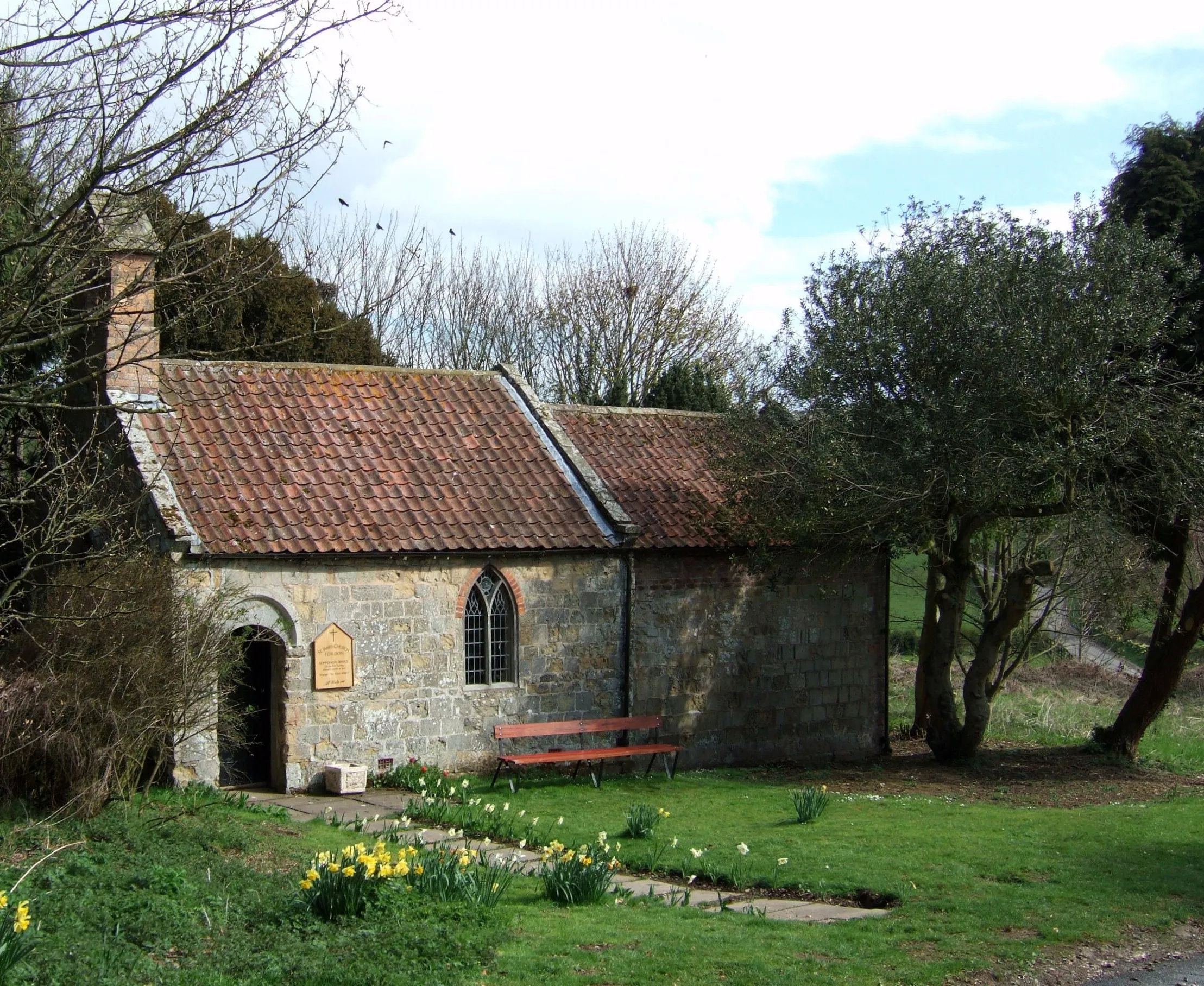 Photograph of St James Church, Fordon, Yorkshire Wolds
